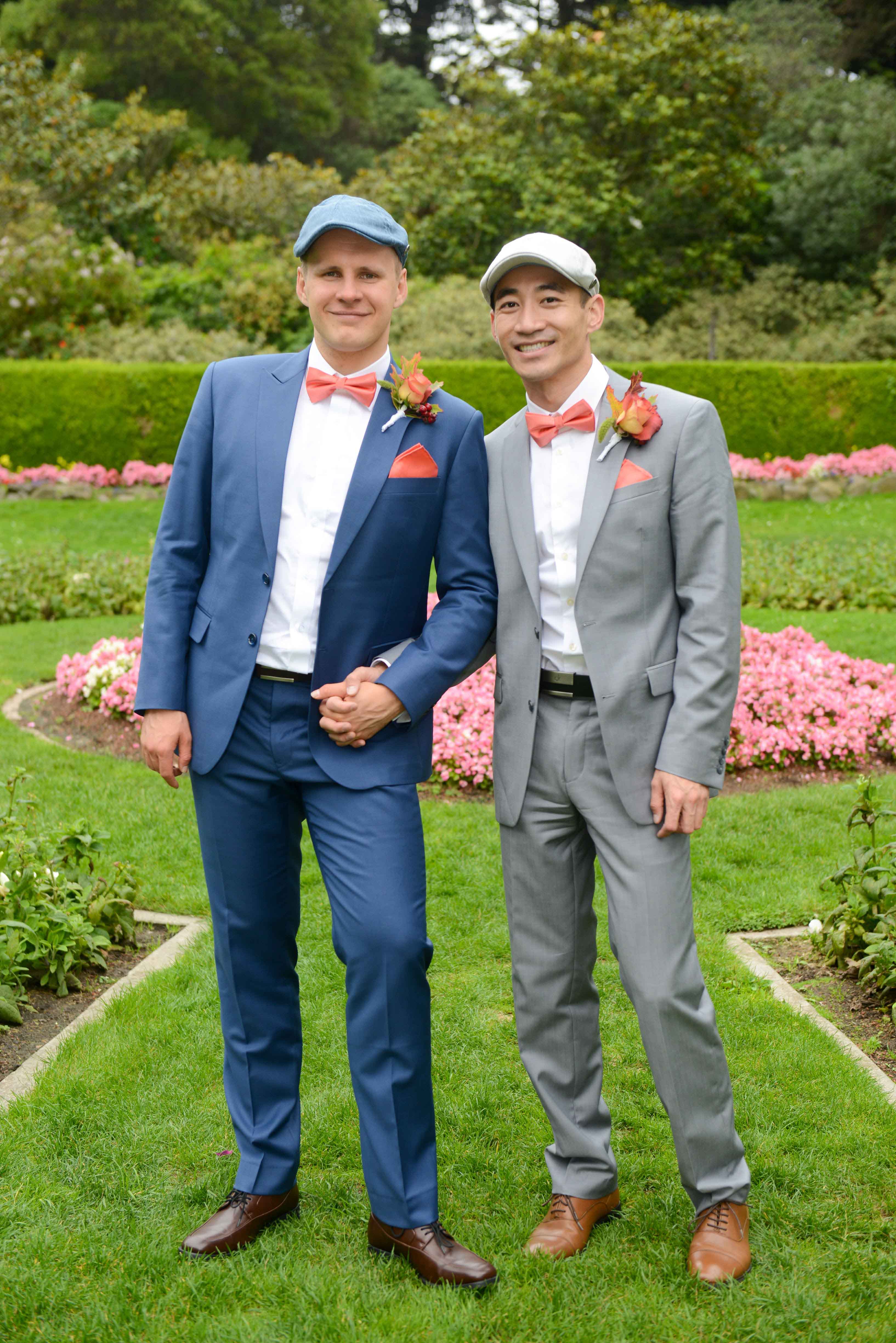 Wedding - Zhibo and Mathias City Hall, Baker's Beach, Fort Point, Palace of Fine Arts, San Francisco, CA 15