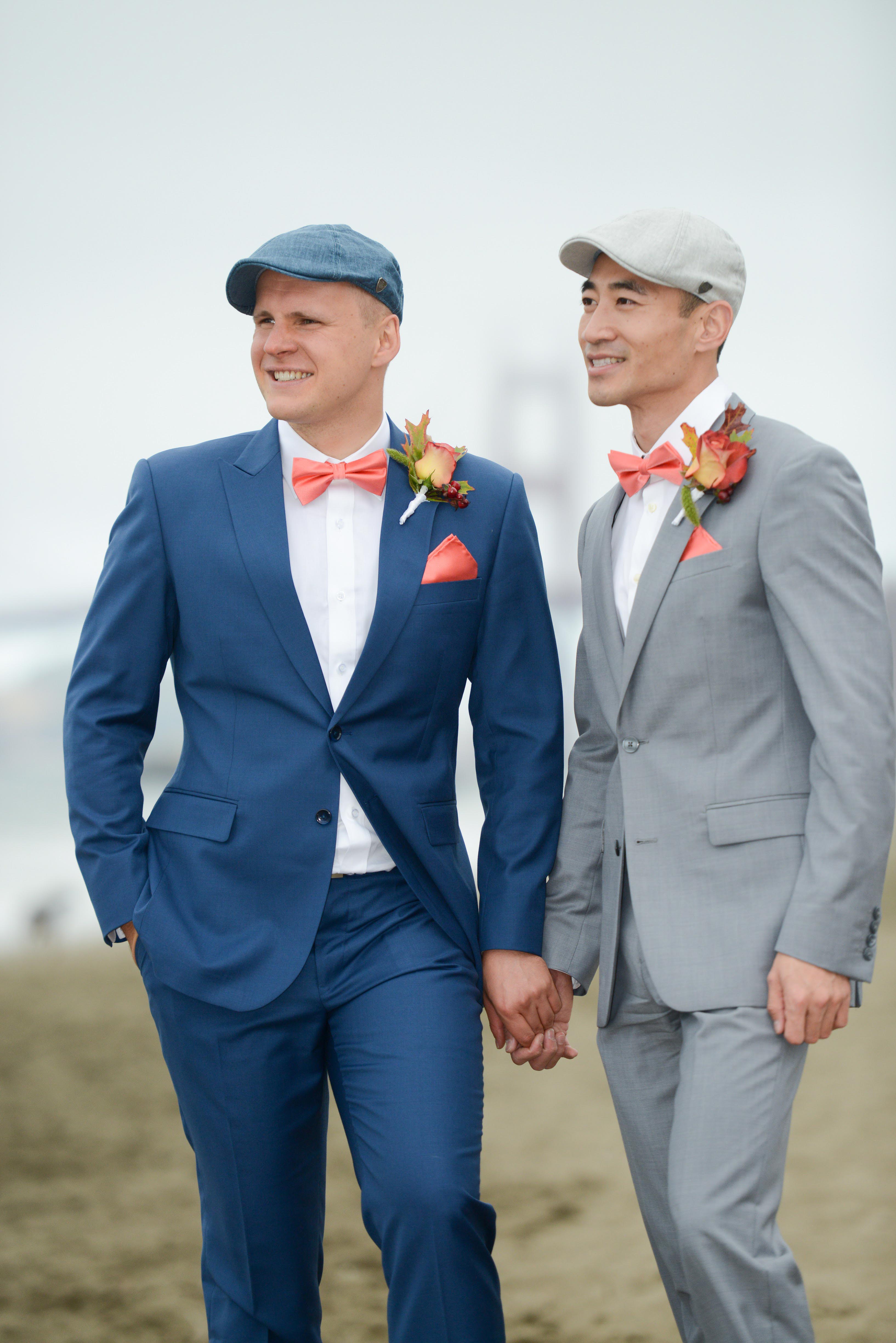 Wedding - Zhibo and Mathias City Hall, Baker's Beach, Fort Point, Palace of Fine Arts, San Francisco, CA 20