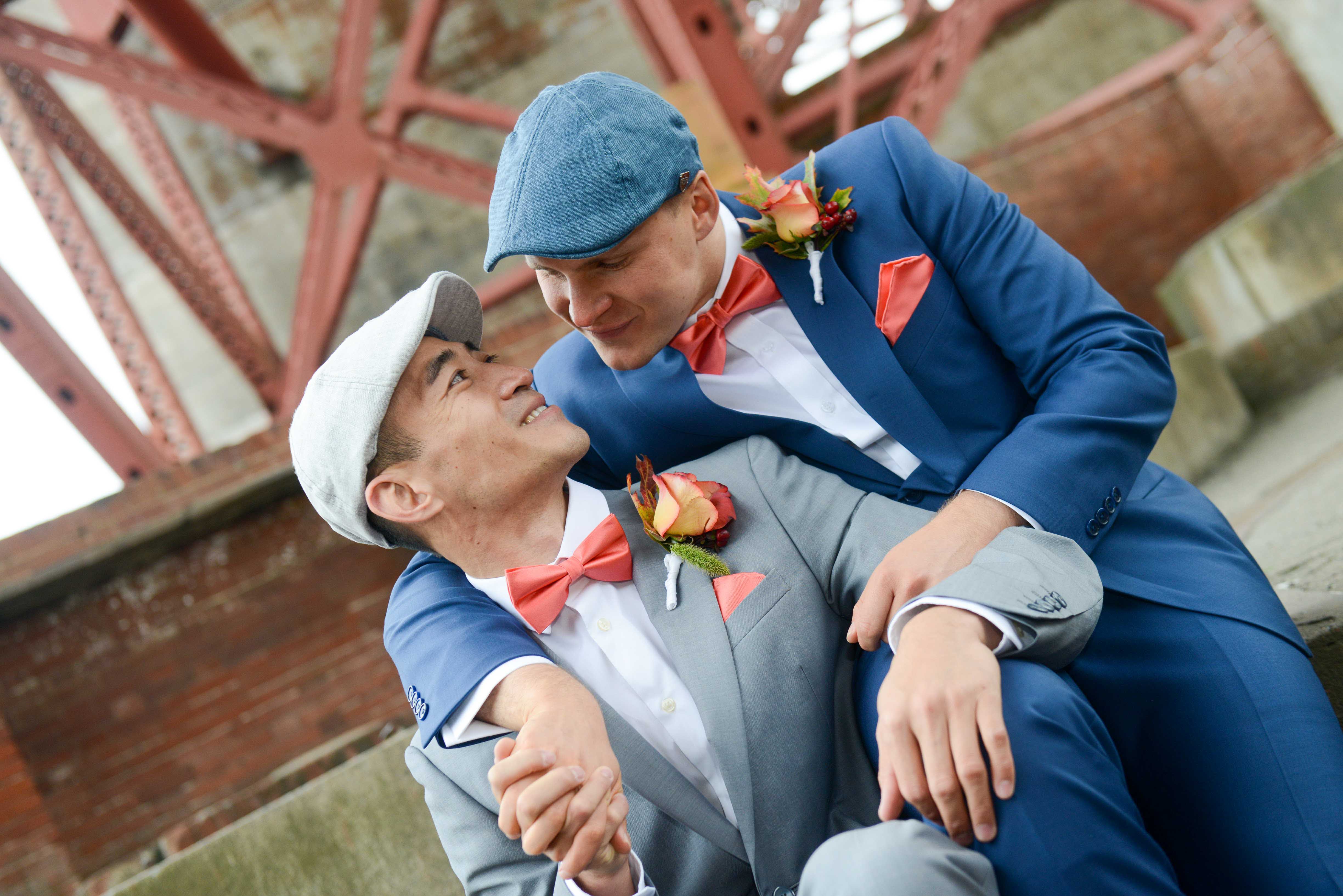 Wedding - Zhibo and Mathias City Hall, Baker's Beach, Fort Point, Palace of Fine Arts, San Francisco, CA 26