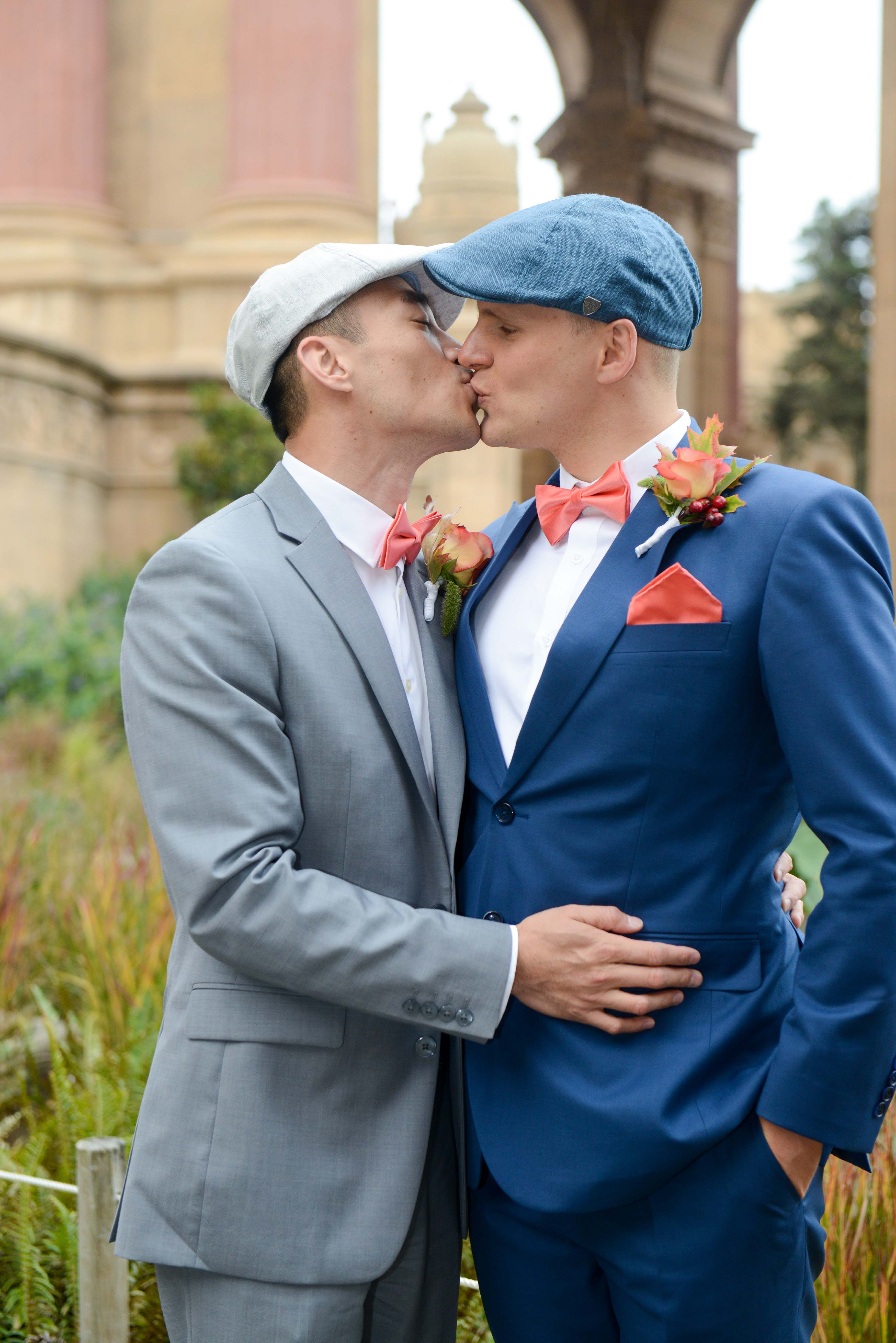 Wedding - Zhibo and Mathias City Hall, Baker's Beach, Fort Point, Palace of Fine Arts, San Francisco, CA 29