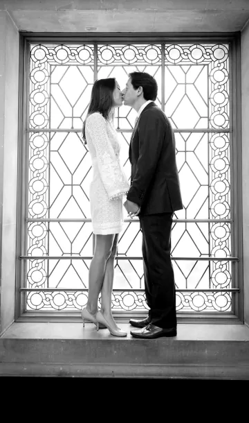 Wedding photography for Alex and Courtney at City Hall, San Francisco, CA