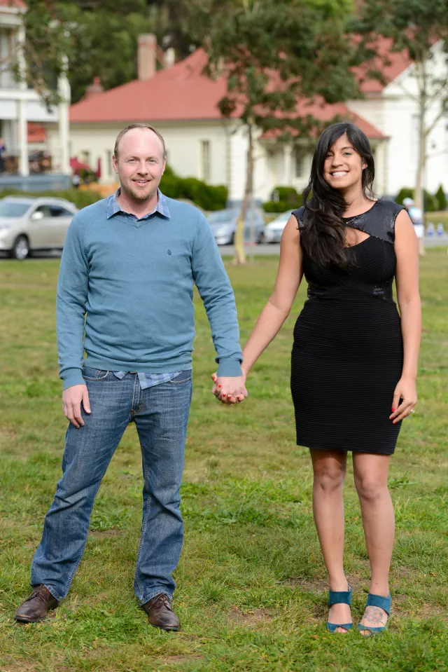 Engagement photography for Andrew and Marissa at Fort Baker, Sausalito, CA