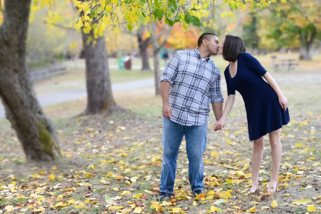 Engagement photography for Gary and Alyssa at Redwood Regional Park, Oakland, CA