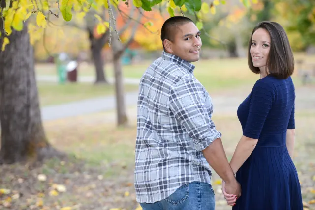 Engagement photography for Gary and Alyssa at Redwood Regional Park, Oakland, CA