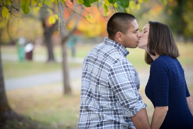 Engagement photography for Gary and Alyssa at Redwood Regional Park, Oakland, CA