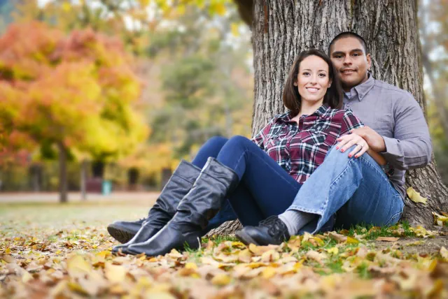 Engagement photography for Gary and Alyssa at Redwood Regional Park, Oakland, CA