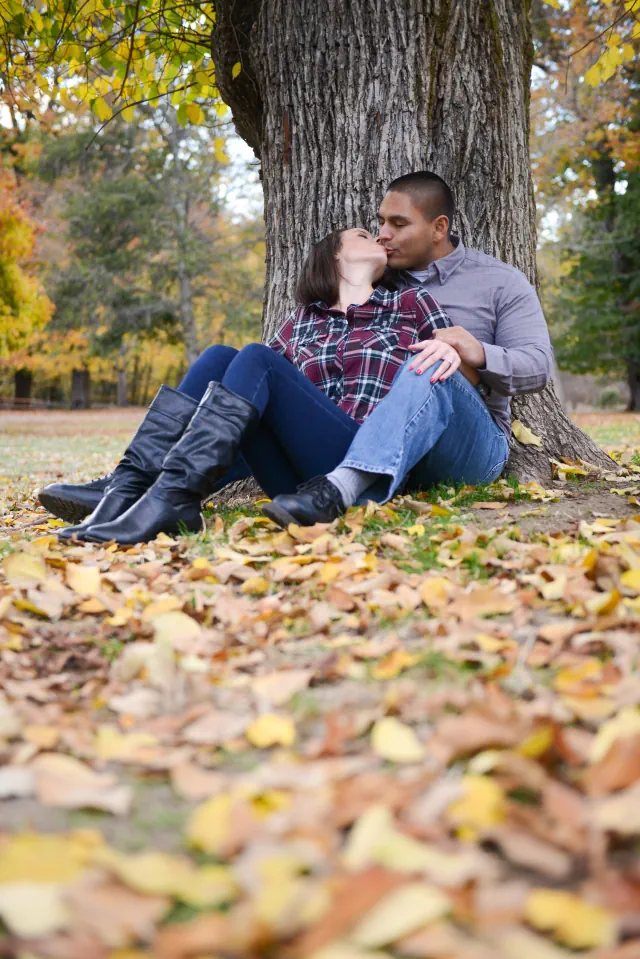 Engagement photography for Gary and Alyssa at Redwood Regional Park, Oakland, CA