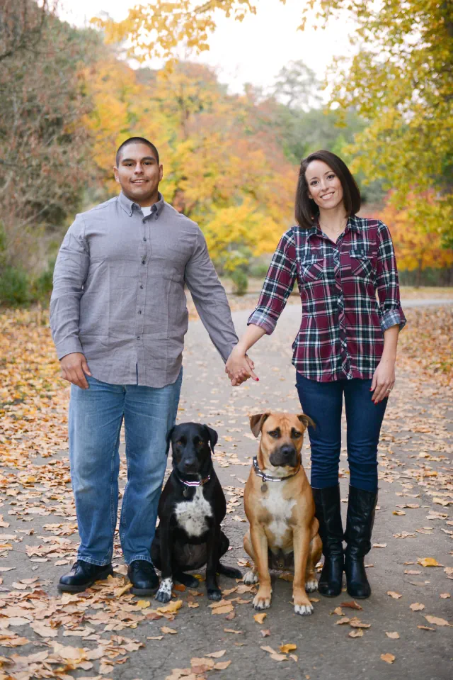 Engagement photography for Gary and Alyssa at Redwood Regional Park, Oakland, CA