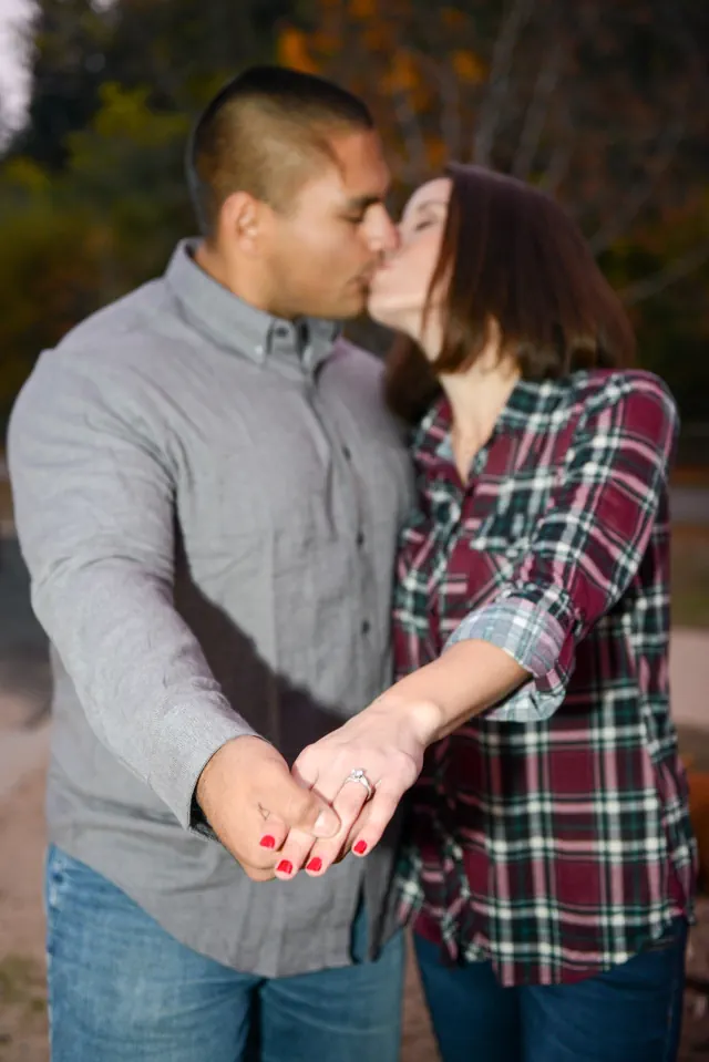 Engagement photography for Gary and Alyssa at Redwood Regional Park, Oakland, CA