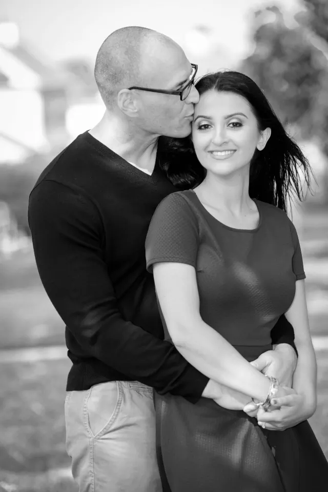 Engagement photography for John and Natalie at Fort Point, San Francisco, CA