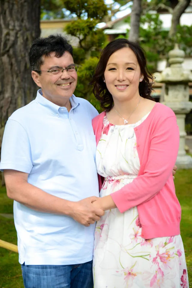 Engagement photography for Manny and Catherine at Japanese Tea Garden, San Francisco, CA
