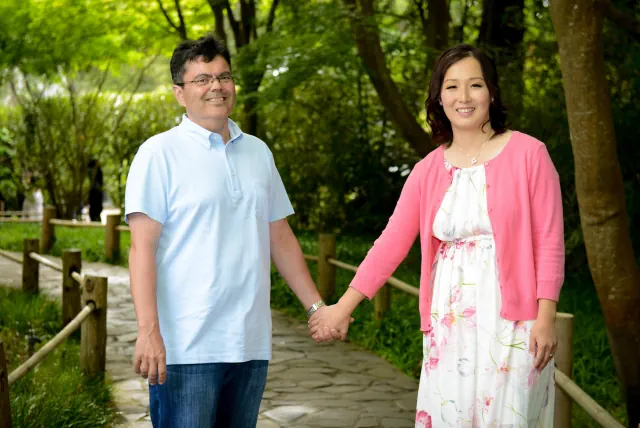 Engagement photography for Manny and Catherine at Japanese Tea Garden, San Francisco, CA