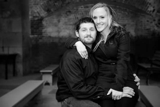 Engagement photography for William and Courtney at Fort Point, San Francisco, CA & Battery Spencer, Sausalito, CA