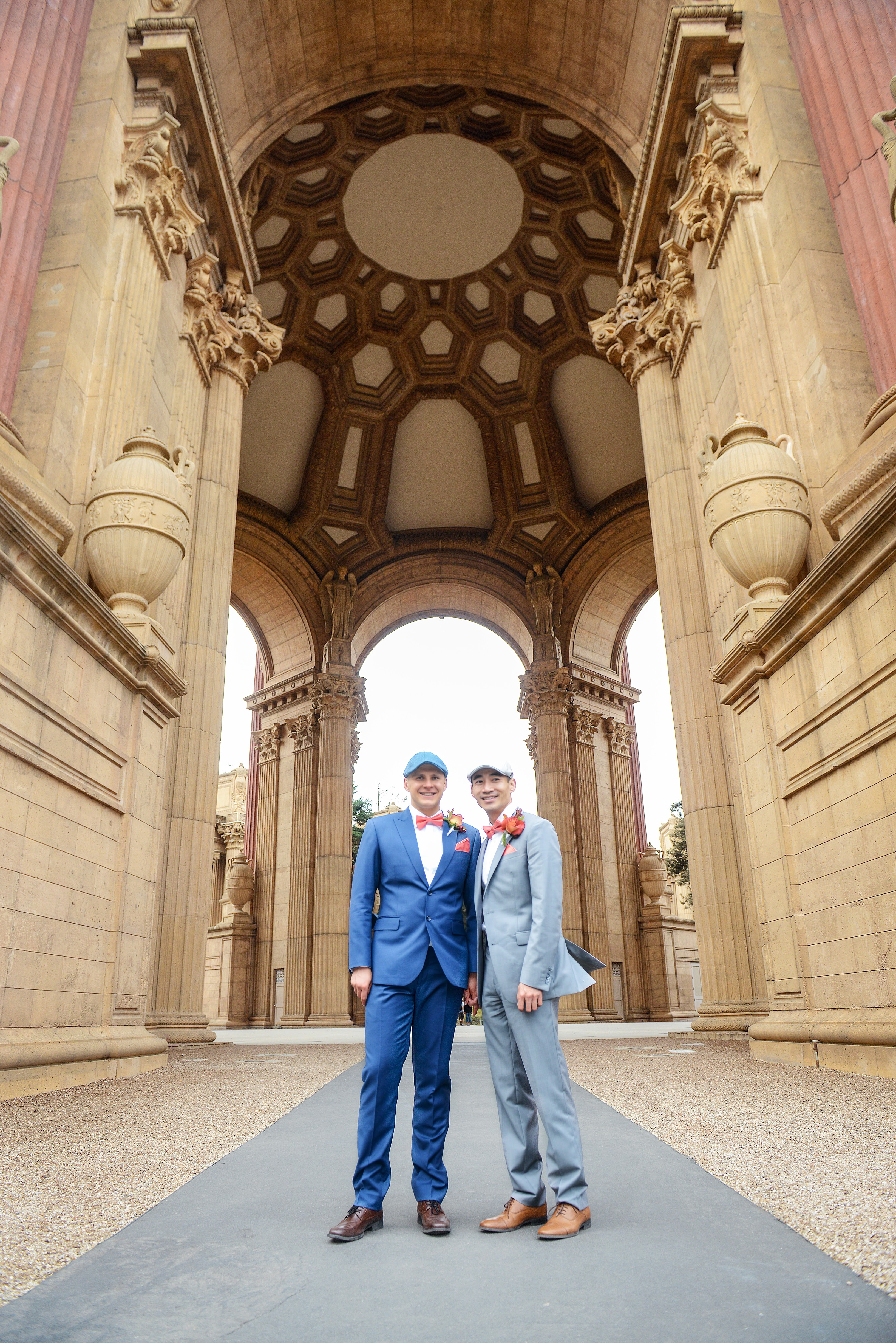 Engagement - Zhibo and Mathias City Hall, Baker's Beach, Fort Point, Palace of Fine Arts, San Francisco, CA 30