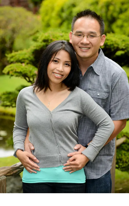 Engagement - Xiao and Catherine — Japanese Tea Garden, San Francisco, CA