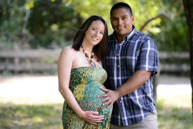 Maternity photography for Gary and Alyssa at Redwood Regional Park, Oakland, CA