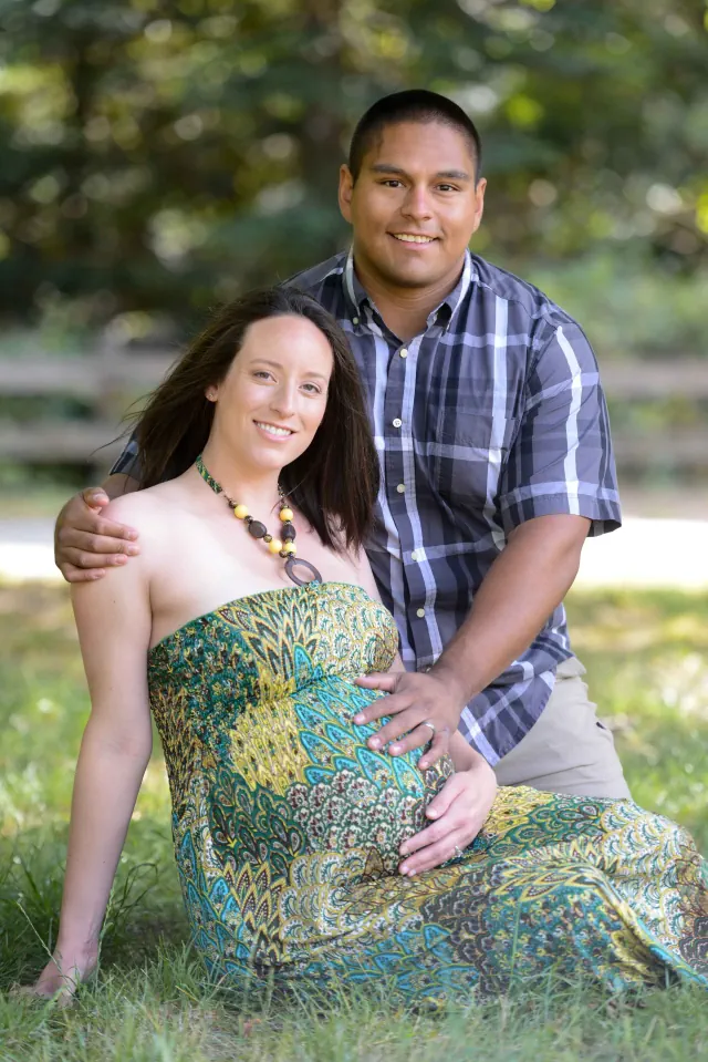 Maternity photography for Gary and Alyssa at Redwood Regional Park, Oakland, CA