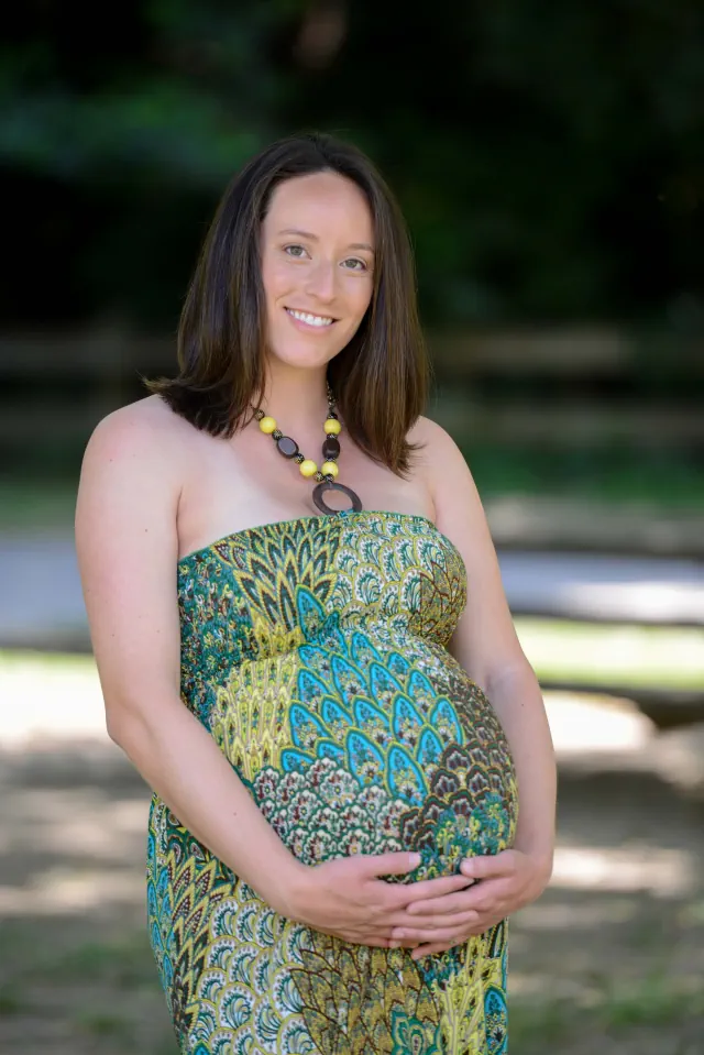 Maternity photography for Gary and Alyssa at Redwood Regional Park, Oakland, CA