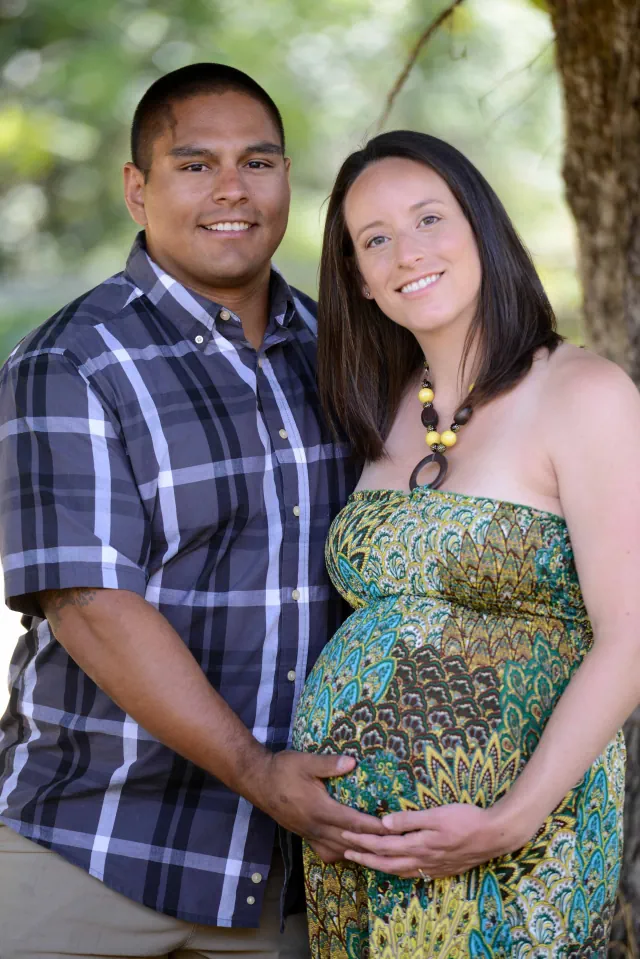 Maternity photography for Gary and Alyssa at Redwood Regional Park, Oakland, CA