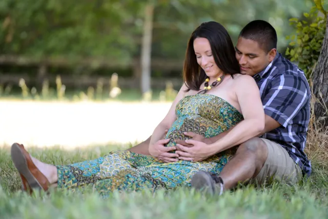 Maternity photography for Gary and Alyssa at Redwood Regional Park, Oakland, CA