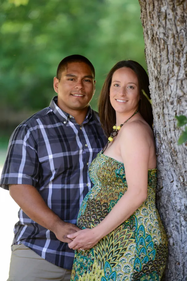 Maternity photography for Gary and Alyssa at Redwood Regional Park, Oakland, CA