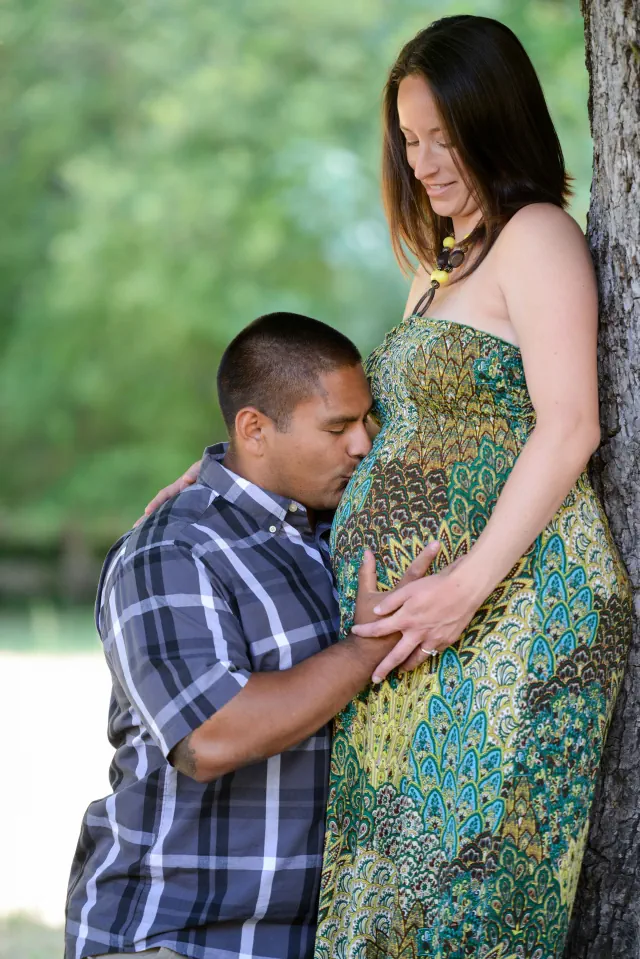 Maternity photography for Gary and Alyssa at Redwood Regional Park, Oakland, CA