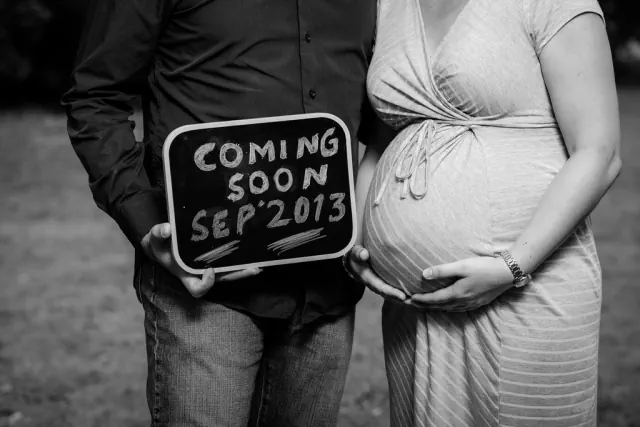 Maternity photography for Gaurav and Denise at Golden Gate Park, San Francisco, CA
