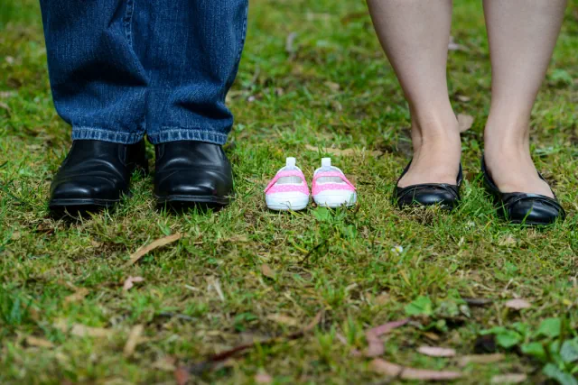 Maternity photography for Gaurav and Denise at Golden Gate Park, San Francisco, CA