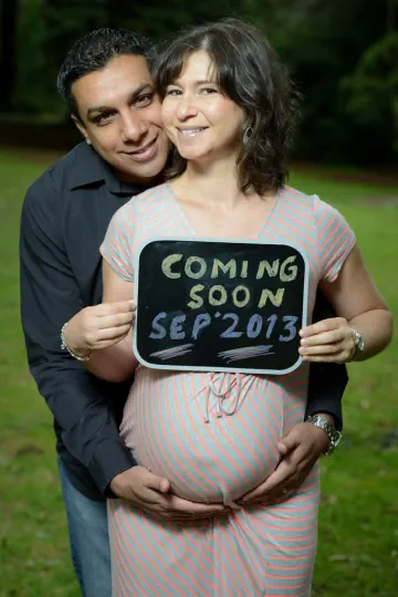 Maternity Shoot photography for Gaurav and Denise at Golden Gate Park, San Francisco, CA