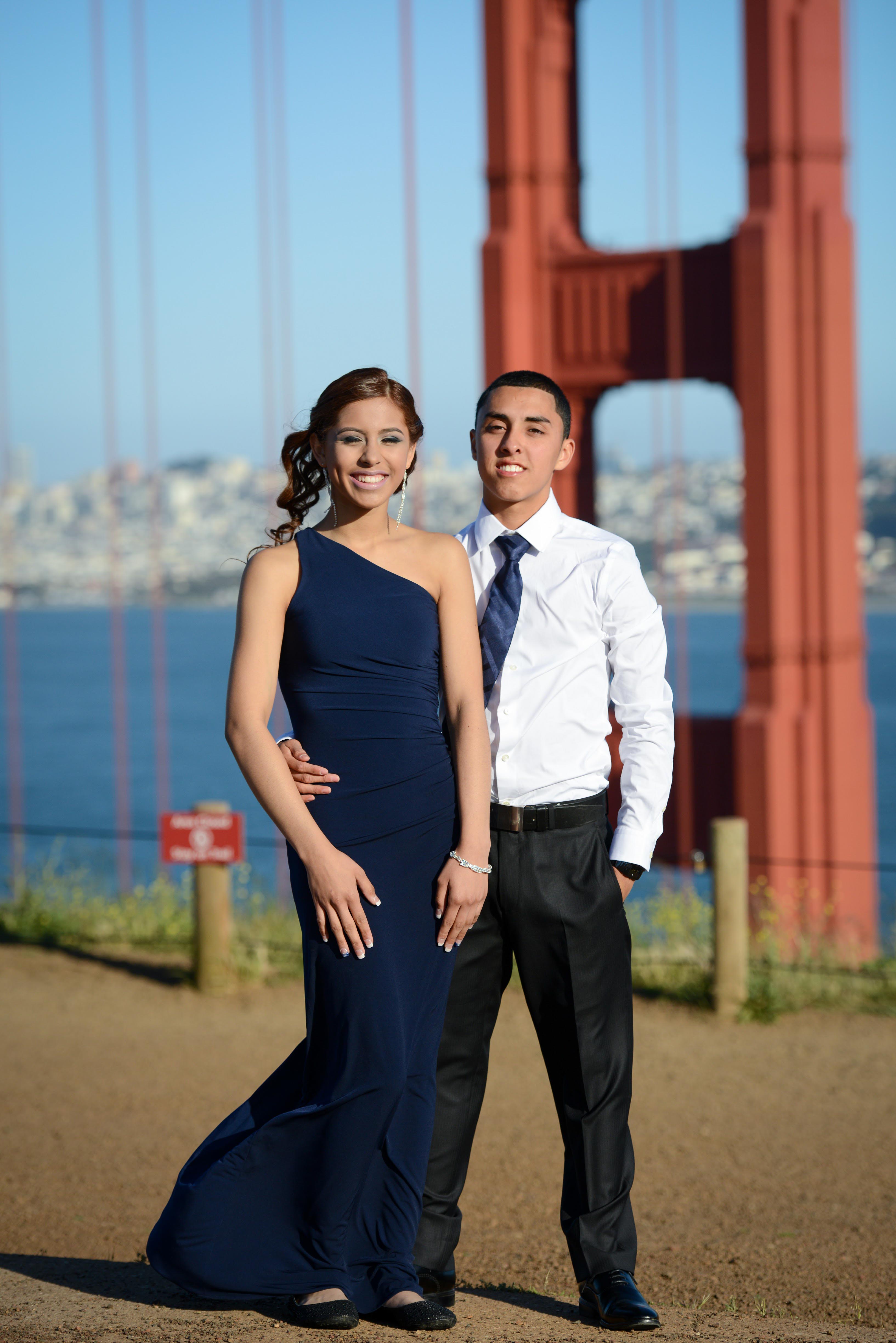 Prom Portraits - Juan and Tatiana Battery Spencer, Sausalito, CA 1