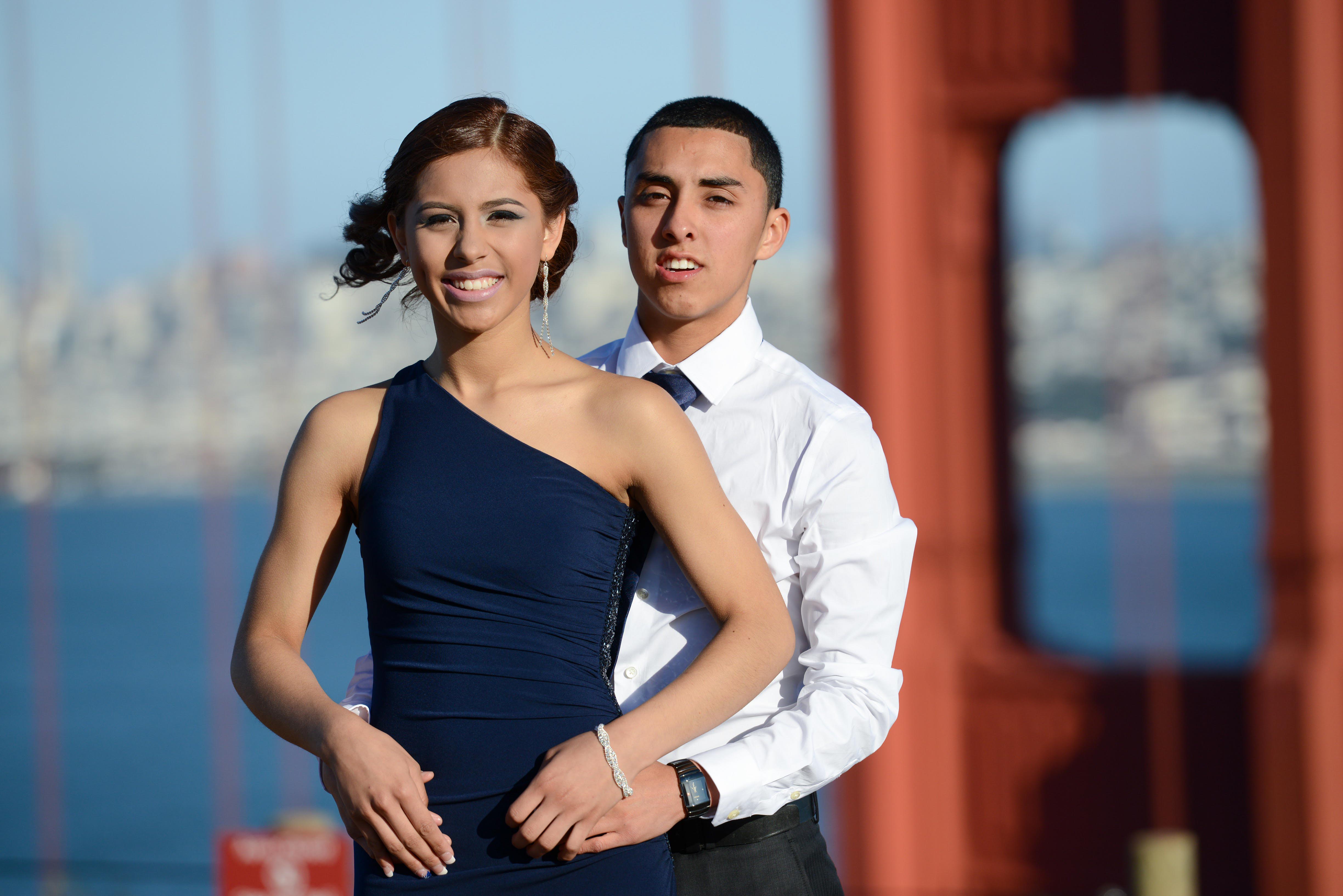 Prom Portraits - Juan and Tatiana Battery Spencer, Sausalito, CA 2