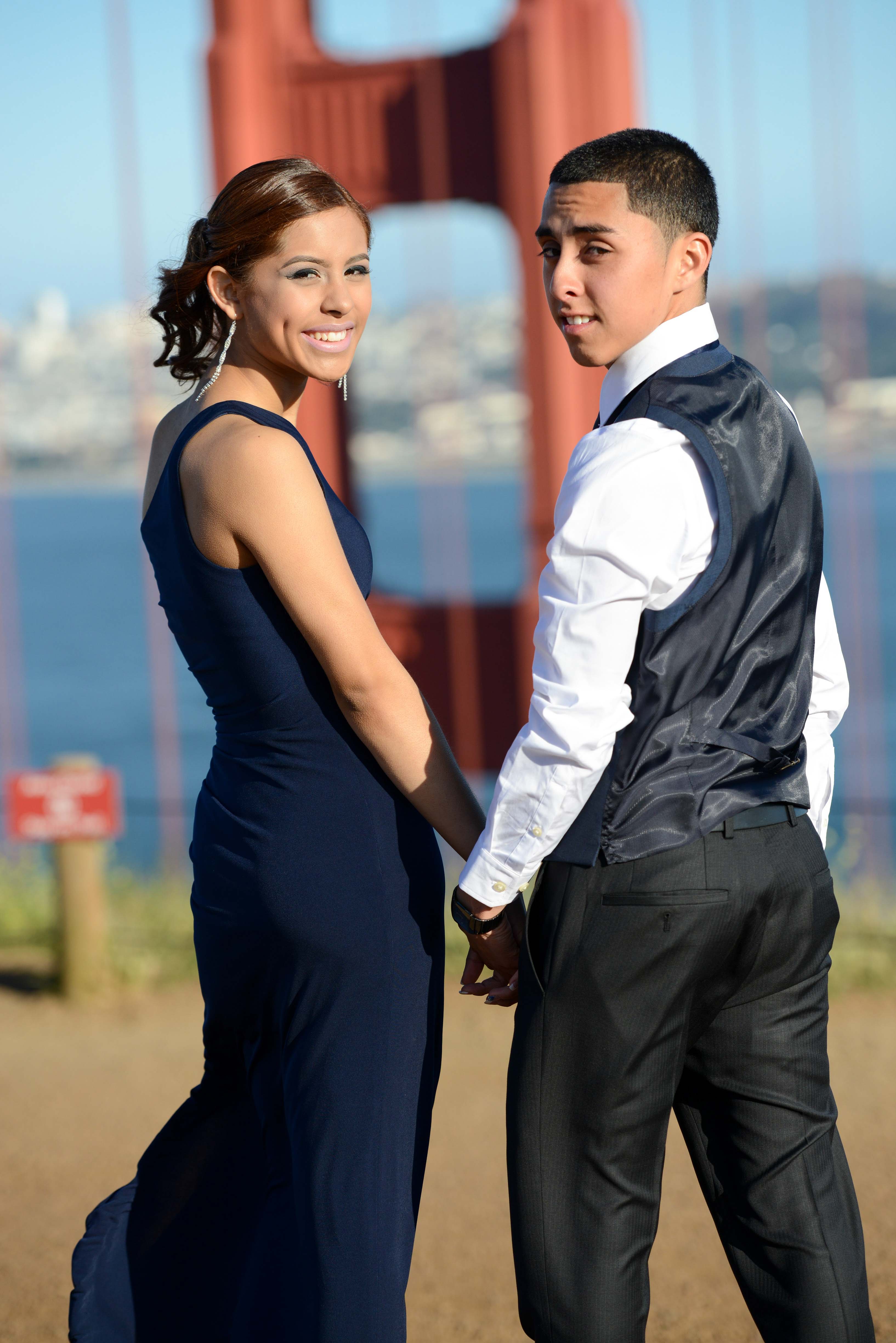 Prom Portraits - Juan and Tatiana Battery Spencer, Sausalito, CA 4