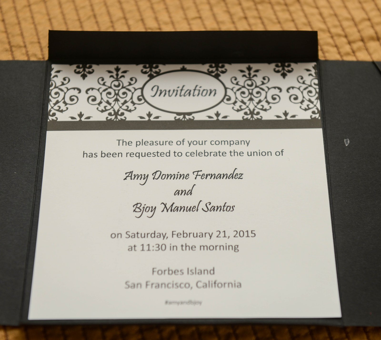 Wedding - Bjoy and Amy — Forbes Island, Pier 39, San Francisco, CA